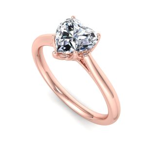 Heart 0.10 Carat Diamond Rings