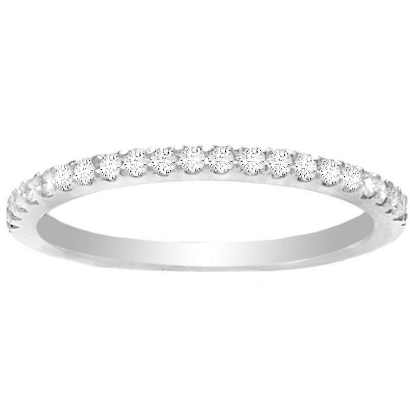 2.0mm Emerald Traditional Slightly Curved Women Wedding Ring